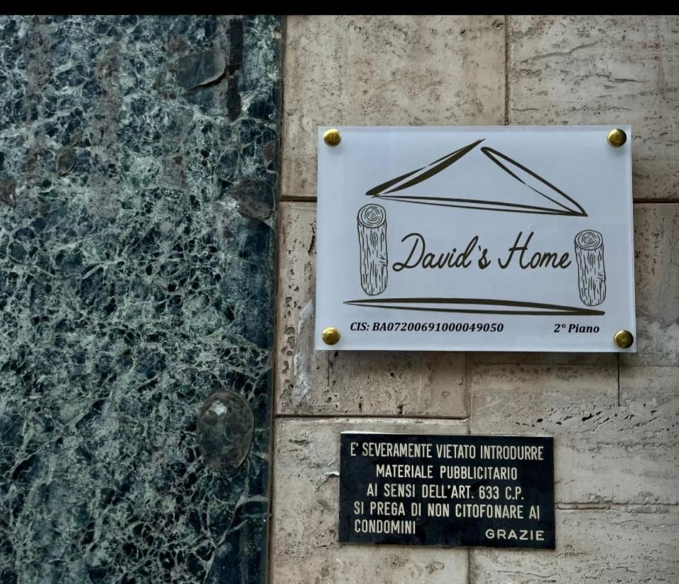 David'S Home Μπάρι Εξωτερικό φωτογραφία